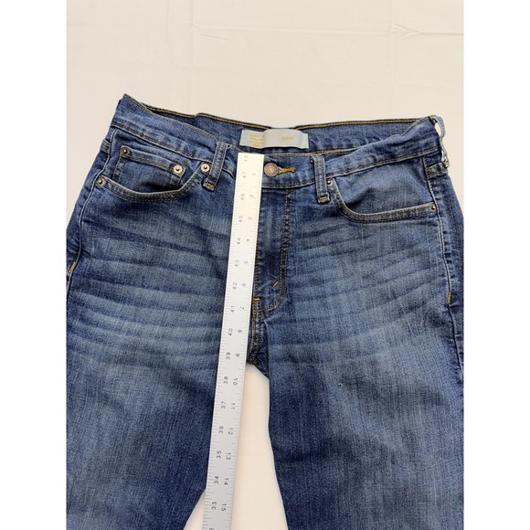Signature By Levi Strauss Jeans Mens Med Wash Blue Regular Straight Fits 33x29 - Picture 4 of 9